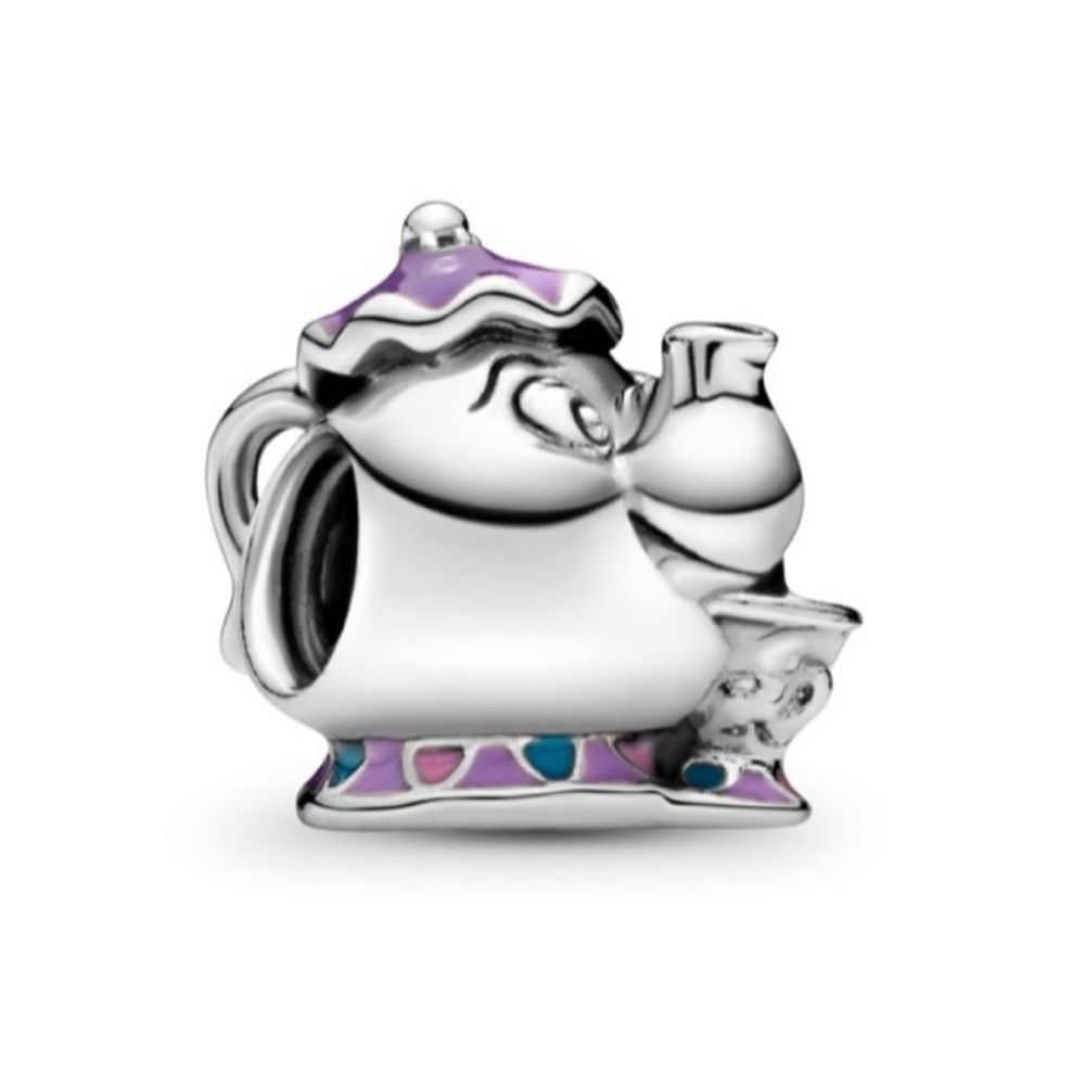 Pandora Disney Beauty And The Beast Kettle Charm - image 1
